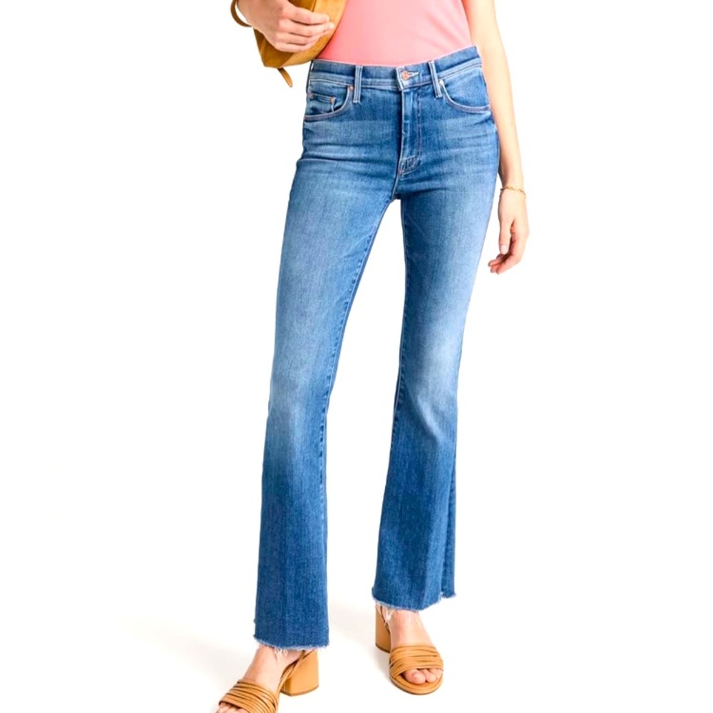 MOTHER jeans 🌿 the weekender fray women’s size 27
